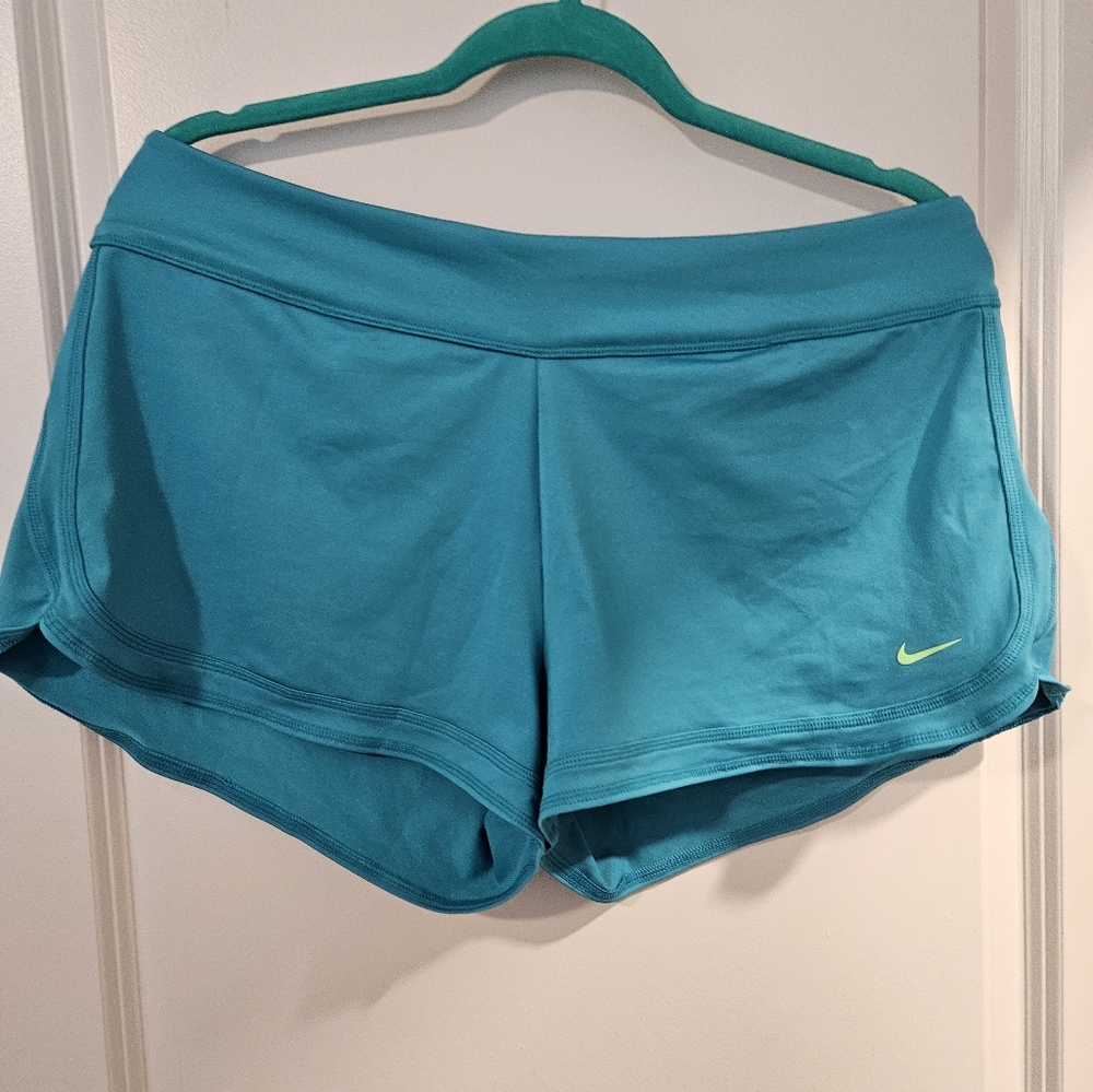 Nike Women's Blue Athletic Shorts